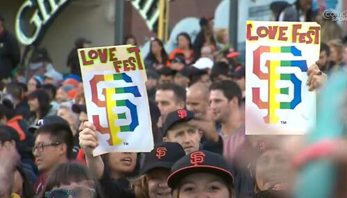 San Francisco giants pride night celebration