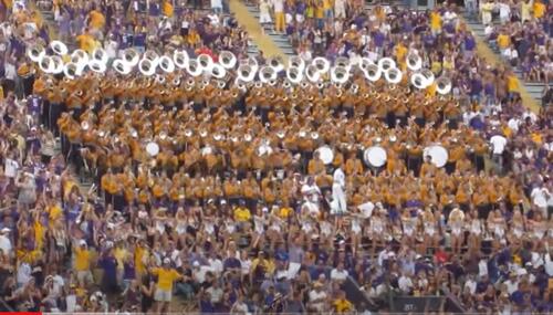 Large college football stadiums