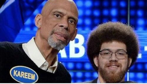 Kareem Abdul-Jabbar and son Adam