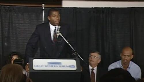 Magic Johnson in 1991