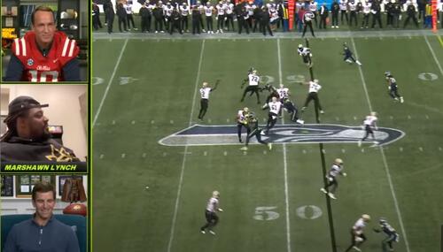 Marshawn Lynch, center left