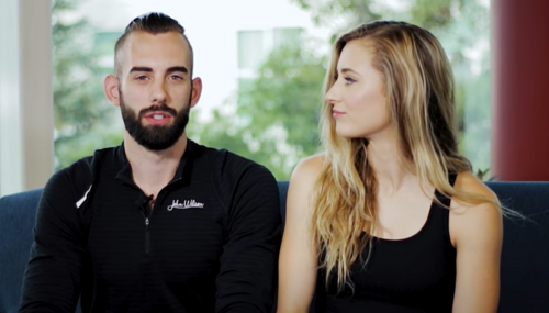 Timothy LeDuc and Ashley Cain-Gribble Timothy LeDuc and Ashley Cain-Gribble