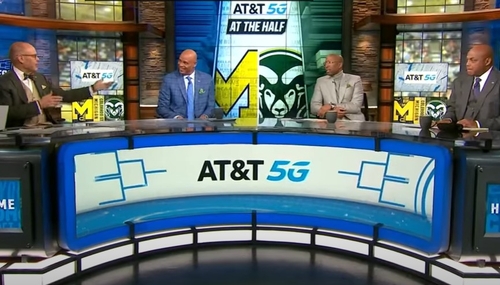 March Madness TV studio crew March Madness TV studio crew