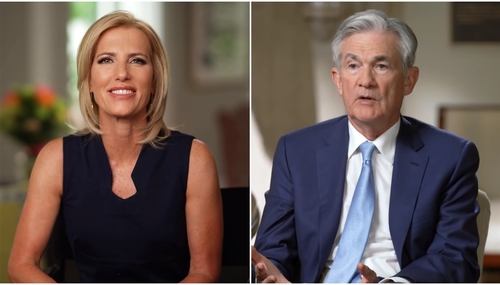 Laura Ingraham and Jerome Powell
