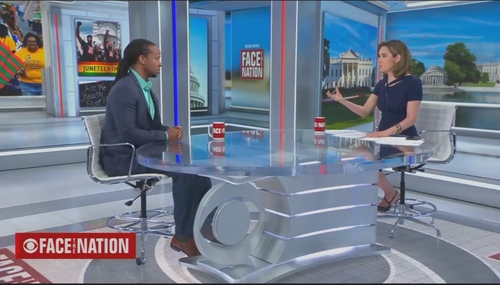 Ibram X. Kendi Margaret Brennan CBS Face the Nation 6-19-22 Ibram X. Kendi Margaret Brennan CBS Face the Nation 6-19-22