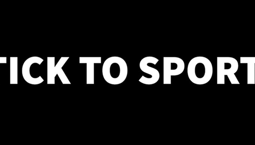 Stick to sports Stick to sports