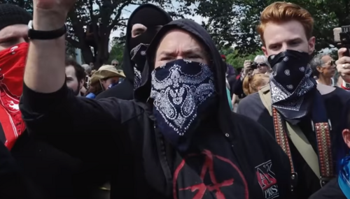 Antifa rallies and destroy everything in its path Antifa rallies and destroys everything in its path