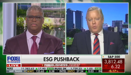 Fox Business Host Charles Payne and Investor Hal Lambert Fox Business Host Charles Payne and Investor Hal Lambert