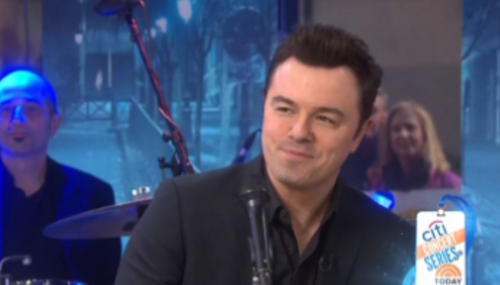 Seth MacFarlene continues to shill for his political friends Seth MacFarlene continues to shill for his political friends