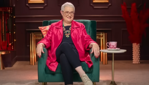 Melanie Rose on the set of 'How to Build a Sex Room'