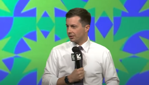 Buttigieg seems to have no issue with justice intimidation Pete Buttigieg speaking at SXSW