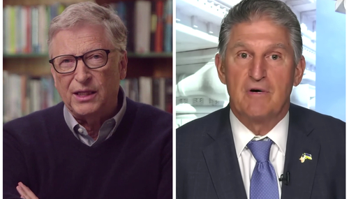 Bill Gates (left) and Joe Manchin (right) Bill Gates (left) and Joe Manchin (right)