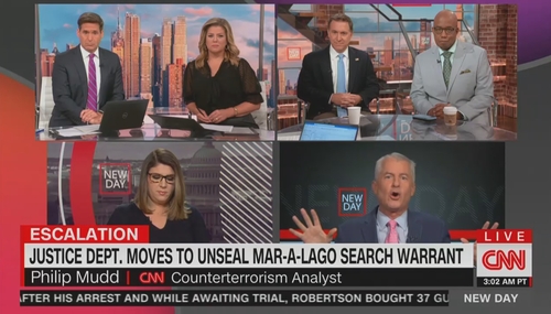 John Berman Phil Mudd CNN New Day 8-12-22 John Berman Phil Mudd CNN New Day 8-12-22