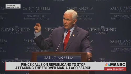 Mike Pence MSNBC Morning Joe 8-18-22 Mike Pence MSNBC Morning Joe 8-18-22