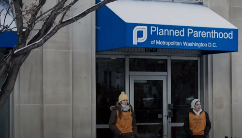 Planned Parenthood clinic in Washington, D.C.