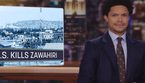 Trevor Noah pivots to slam racist America