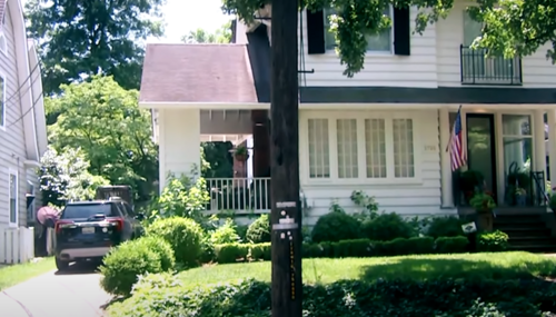 Shot outside Kavanuagh's Residence