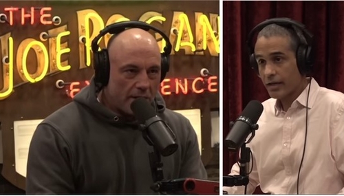 Joe Rogan and Siddharth Kara Joe Rogan and Siddharth Kara