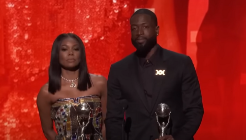 Dwyane Wade with wife Gabrielle Union-Wade Dwyane Wade with wife Gabrielle Union-Wade