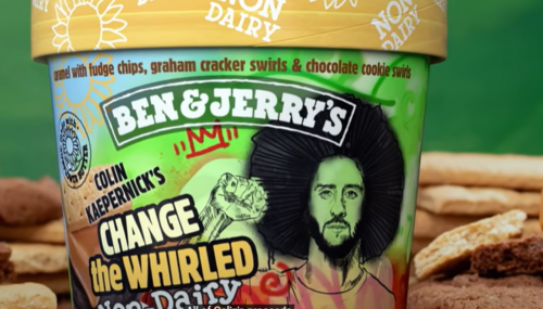 Ben & Jerry's Kaepernick dessert Ben & Jerry's Kaepernick dessert