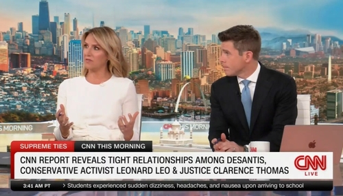 CNN's Breaking News: Conservative Gov. Likes Conservative Justice