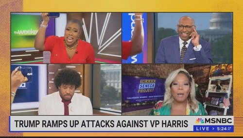 Symone Sanders-Townsend Michael Steele Eugene Daniels Tara Setmayer MSNBC The Weekend 7-27-24 Symone Sanders-Townsend Michael Steele Eugene Daniels Tara Setmayer MSNBC The Weekend 7-27-24