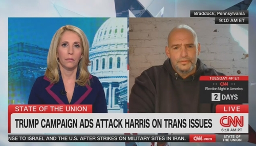 Dana Bash John Fetterman CNN State of the Union 11-3-24 Dana Bash John Fetterman CNN State of the Union 11-3-24