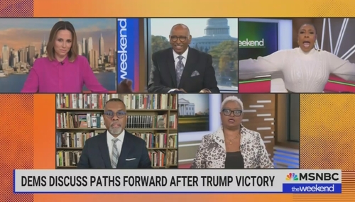 Alicia Menendez Michael Steele Symone Sanders Eddie Glaude Leah Daughtry MSNBC The Weekend 11-9-24 Alicia Menendez Michael Steele Symone Sanders Eddie Glaude Leah Daughtry MSNBC The Weekend 11-9-24