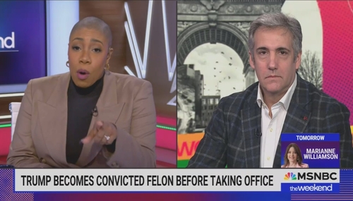 Symone Sanders Michael Cohen MSNBC The Weekend 1-11-25 Symone Sanders Michael Cohen MSNBC The Weekend 1-11-25