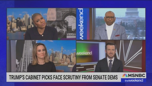 Symone Sanders Michael Steele Alicia Menendez Vaughan Hillyard MSNBC The Weekend 1-18-25 Symone Sanders Michael Steele Alicia Menendez Vaughan Hillyard MSNBC The Weekend 1-18-25