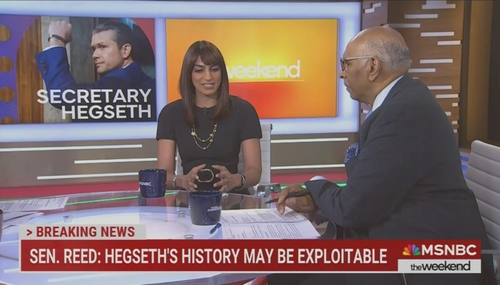 Sabrina Singh Michael Steele MSNBC The Weekend 1-25-25 Sabrina Singh Michael Steele MSNBC The Weekend 1-25-25