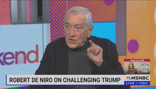 Robert De Niro MSNBC The Weekend 10-19-25 Robert De Niro MSNBC The Weekend 10-19-25