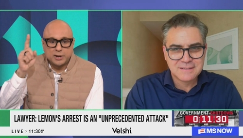 Last Saturday on MSNOW's Velshi, The Host Interviewed Former CNN Host Jim Acosta About Don Lemon