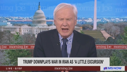 Chris Matthews MS NOW Morning Joe 3-12-26