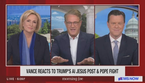 Mika Brzezinski Joe Scarborough Willie Geist MS NOW Morning Joe 4-14-26