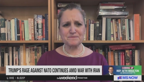 Chrystia Freeland MS NOW The Weekend: Primetime 4-19-26