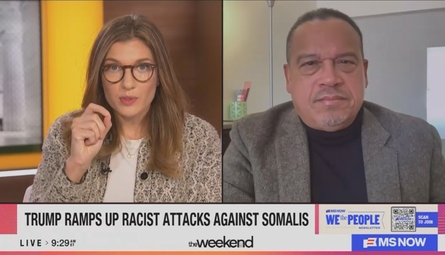 Jackie Alemany Keith Ellison MS NOW The Weekend 12-6-25