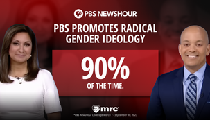 STUDY: PBS NewsHour Gives 90% of Its Time to the Radical Left on LGBT Issues