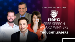 MRC Announces First Annual Free Speech Award Winners: 10 Thought Leaders MRC Announces First Annual Free Speech Award Winners: 10 Thought Leaders