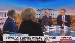 Claire McCaskill Mika Brzezinski Joe Scarborough 11-5-25
