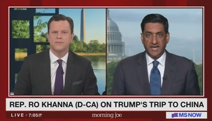 Willie Geist Ro Khanna MS NOW Morning Joe 5-14-26