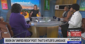 Mini Timmaraju Alicia Menendez Michael Steele Eugene Daniels MSNBC The Weekend 5-25-24