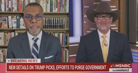 Eddie Glaude Jr. Chuck Rocha MSNBC The Weekend 11-17-24