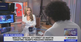 Kristy Greenberg Eugene Daniels MSNBC The Weekend 8-9-25