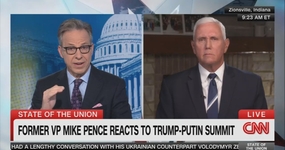 Jake Tapper Mike Pence CNN State of the Union 8-17-25