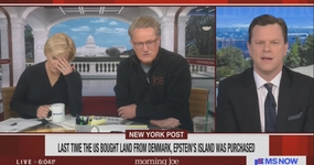 Mika Brzezinski Joe Scarborough Willie Geist MS NOW Morning Joe 1-21-26
