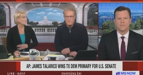 Mika Brzezinski Joe Scarborough Willie Geist MS NOW Morning Joe 3-4-26