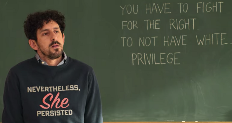 Mr. Shapiro Pushes His Ideology on the Class