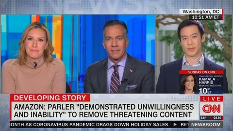 CNN Bashes Facebook for Enabling Far Right, Argues Parler Can't Be Fixed - Vimarsana News