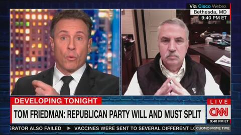Cuomo and Friedman: 'For America to Live,' the GOP 'Has to Die' - Vimarsana News